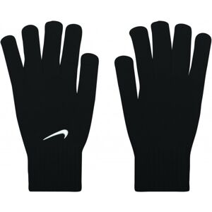 Nike SWOOSH KNIT GLOVES Kötött kesztyű, fekete, méret L/XL