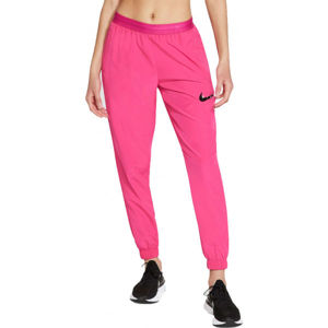 Nike SWOOSH RUN TRK PANT W Női nadrág futáshoz, rózsaszín, méret S