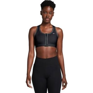 Nike SWOOSH Női sportmelltartó, fekete, méret