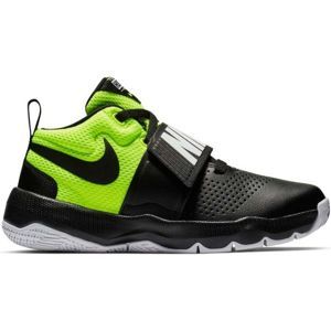 Nike TEAM HUSTLE D 8 GS fekete 5.5Y - Gyerek kosárlabda cipő