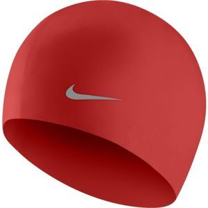 Nike SOLID SILICONE YOUTH piros NS - Gyerek úszósapka
