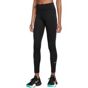 Nike ONE TF MR TGHT Női leggings, fekete, veľkosť XS
