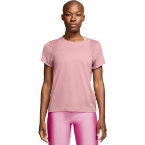 Nike RUN TOP SS W Női futópóló, rózsaszín, méret