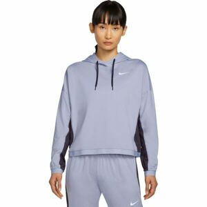 Nike TF PACER HOODIE W Női pulóver futáshoz, világoskék, méret M