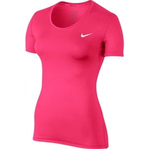 Nike W NP TOP SS rózsaszín XL - Női edzőfelső
