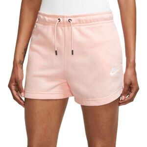 Nike NSW ESSNTL SHORT FT W Női sportos rövidnadrág, rózsaszín, veľkosť S