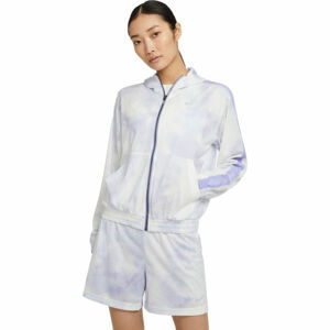 Nike NSW ICN CLSH JKT MESH AOP W Női kabát, fehér, veľkosť XL
