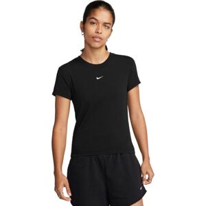 Nike SPORTSWEAR CHILL KNIT Női póló, fekete, méret