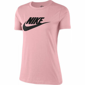 Nike NSW TEE ESSNTL ICON FUTURA rózsaszín M - Női póló