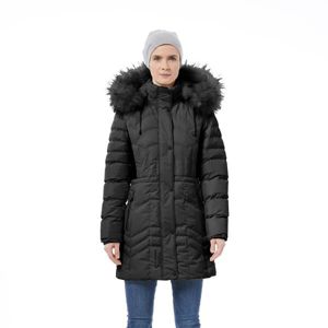 Northfinder RHITMA Női kabát, fekete, veľkosť XL