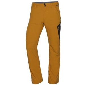 Northfinder VERIL Férfi outdoor nadrág, sárga, méret M