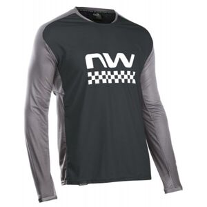 Northwave EDGE Férfi kerékpáros póló, fekete, méret XXL