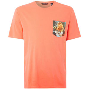 O'Neill LM PRINT T-SHIRT narancssárga XS - Férfi póló