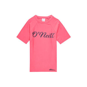O'Neill PG LOGO S/SLV SKINS rózsaszín 6 - Lány póló