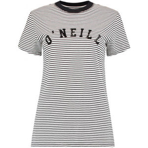 O'Neill LW ESSENTIALS STRIPE T-SHIRT fehér XL - Női póló