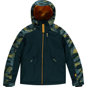 O'Neill PB DIABASE JACKET Fiú sí/snowboard kabát, sötétzöld, veľkosť 170