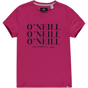 O'Neill LG ALL YEAR SS T-SHIRT Lány póló, rózsaszín, méret 128