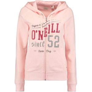 O'Neill LW LOGO ZIP HOODIE rózsaszín XL - Női pulóver