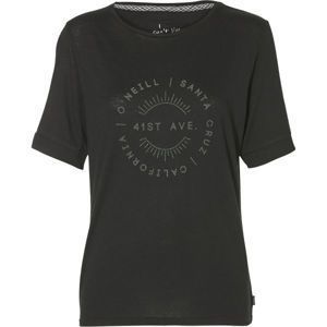O'Neill LW ESSENTIALS LOGO T-SHIRT fekete XL - Női póló