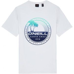 O'Neill LM PALM ISLAND  T-SHIRT fehér L - Férfi póló