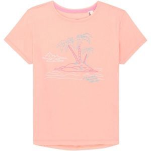 O'Neill LG S/SLV ISLAND T-SHIRT világos rózsaszín 116 - Lány póló