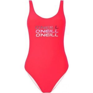 O'Neill PW LOGO TRIPPLE SWIMSUIT rózsaszín 38 - Női egyrészes úszódressz