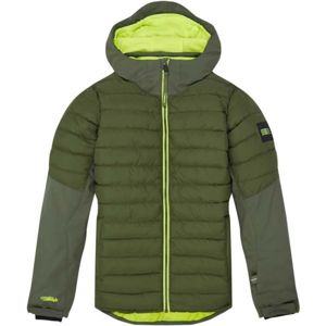 O'Neill PB IGNEOUS JACKET zöld 128 - Fiú sí/snowboard kabát