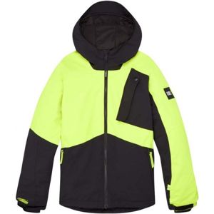 O'Neill PB APLITE JACKET Fiú sí/snowboard kabát, fényvisszaverő neon, veľkosť 128