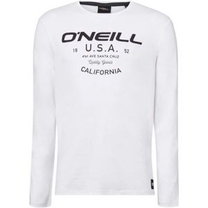 O'Neill LM OLSEN L/SLV T-SHIRT fehér XL - Hosszú ujjú férfi póló