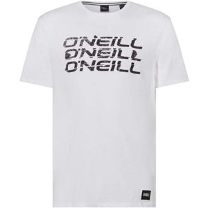 O'Neill LM TRIPLE ONEILL T-SHIRT fehér XL - Férfi póló