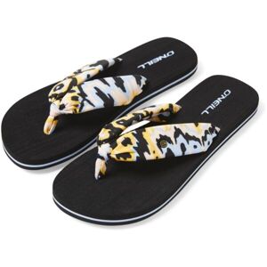 O'Neill DITSY SUN SANDALS Női flip-flop papucs, fekete, veľkosť 42