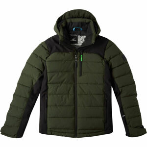 O'Neill IGNEOUS JACKET Fiú sí/snowboard kabát, khaki, méret 164