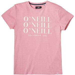 O'Neill LG ALL YEAR SS T-SHIRT Lány póló, rózsaszín, méret 152
