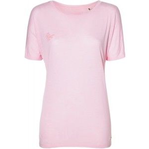 O'Neill LW ESSENTIALS DRAPEY T-SHIRT rózsaszín L - Női póló