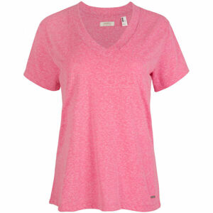 O'Neill LW ESSENTIALS V-NECK T-SHIRT Női póló, rózsaszín, méret XS