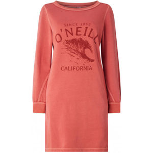 O'Neill LW SWEAT DRESS világos rózsaszín S - Női ruha