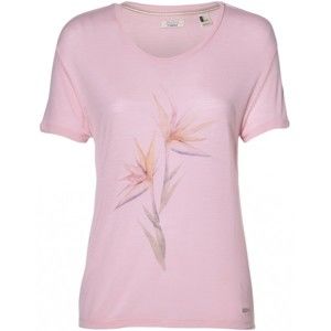 O'Neill LW TROPADELIC LOGO T-SHIRT rózsaszín M - Női póló