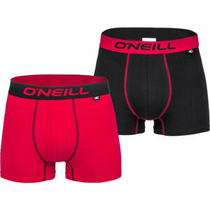 O'Neill BOXER PLAIN 2PACK piros XL - Férfi boxeralsó