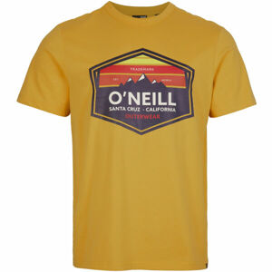 O'Neill MTN HORIZON SS T-SHIRT sárga XL - Férfi póló
