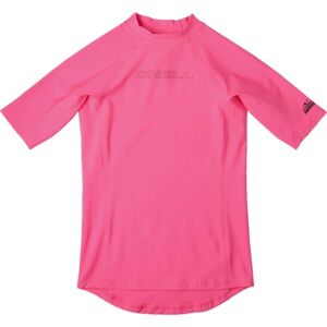 O'Neill SKINS S/SLV Lány póló úszáshoz, rózsaszín, méret 16