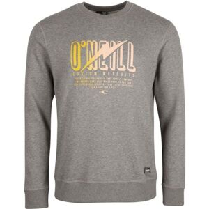 O'Neill STORM CREW SWEATSHIRT Férfi pulóver, szürke, veľkosť XS