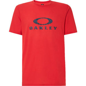 Oakley DOTS OAKLEY ELLIPSE SS TEE Férfi póló, piros, méret L