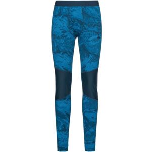 Odlo BL BOTTOM LONG WHISTLER ECO Női funkcionális leggings, kék, méret