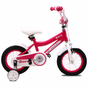 Olpran BERRY 12 Gyerek kerékpár, rózsaszín, méret 12" (90–110 cm)