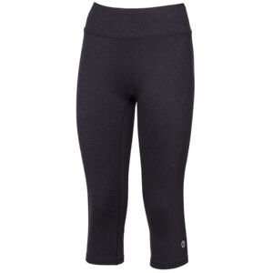 PROGRESS CAPRI Női 3/4-es leggings, fekete, veľkosť XL
