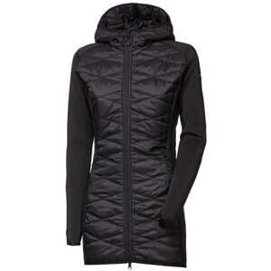 PROGRESS MADONA Női hibrid kabát, fekete, veľkosť XL