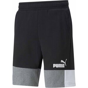 Puma ESS+ BLOCK SHORTS 10 TR Férfi rövidnadrág, fekete, méret