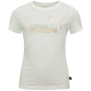 Puma ESSENTIALS + SUMMER DAZE TEE G Lány póló, fehér, méret