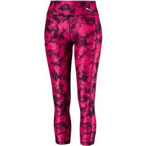 Puma STAND OUT 3/4 TIGHT Női legging sportoláshoz, rózsaszín,fekete,fehér, méret