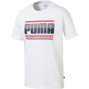 Puma GRAPHIC fehér XXL - Férfi póló
